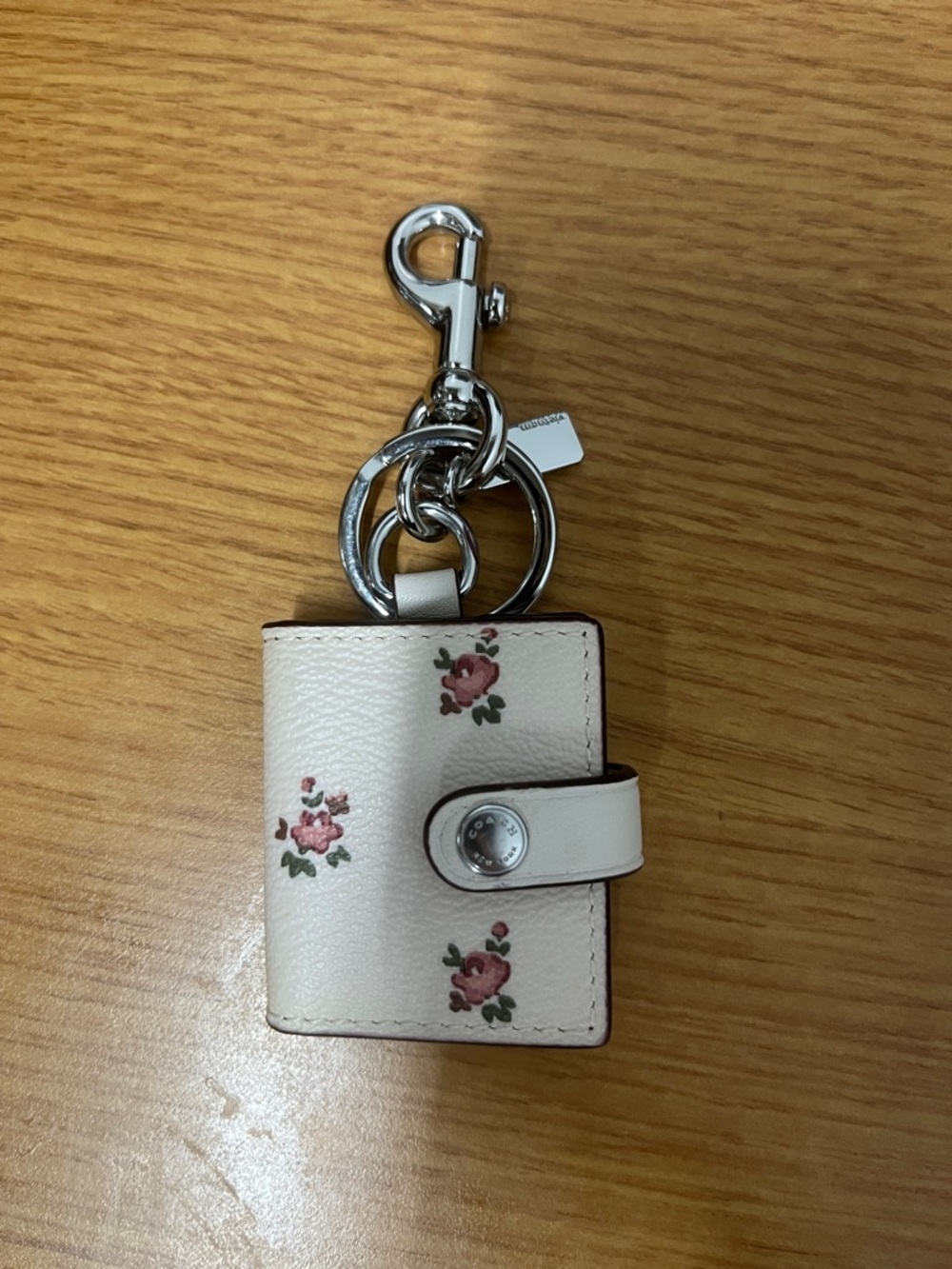 Coach photo holder keychain rare